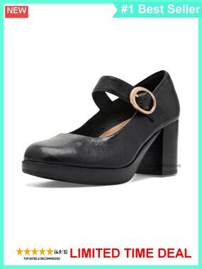 Mary Jane Pumps Full-Grain Leather 3in Heel Office Date Night